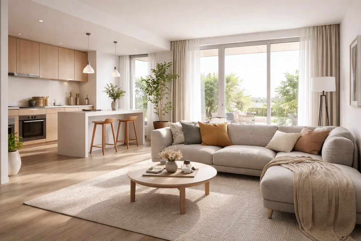 Combien de mètres carrés pour un appartement confortable