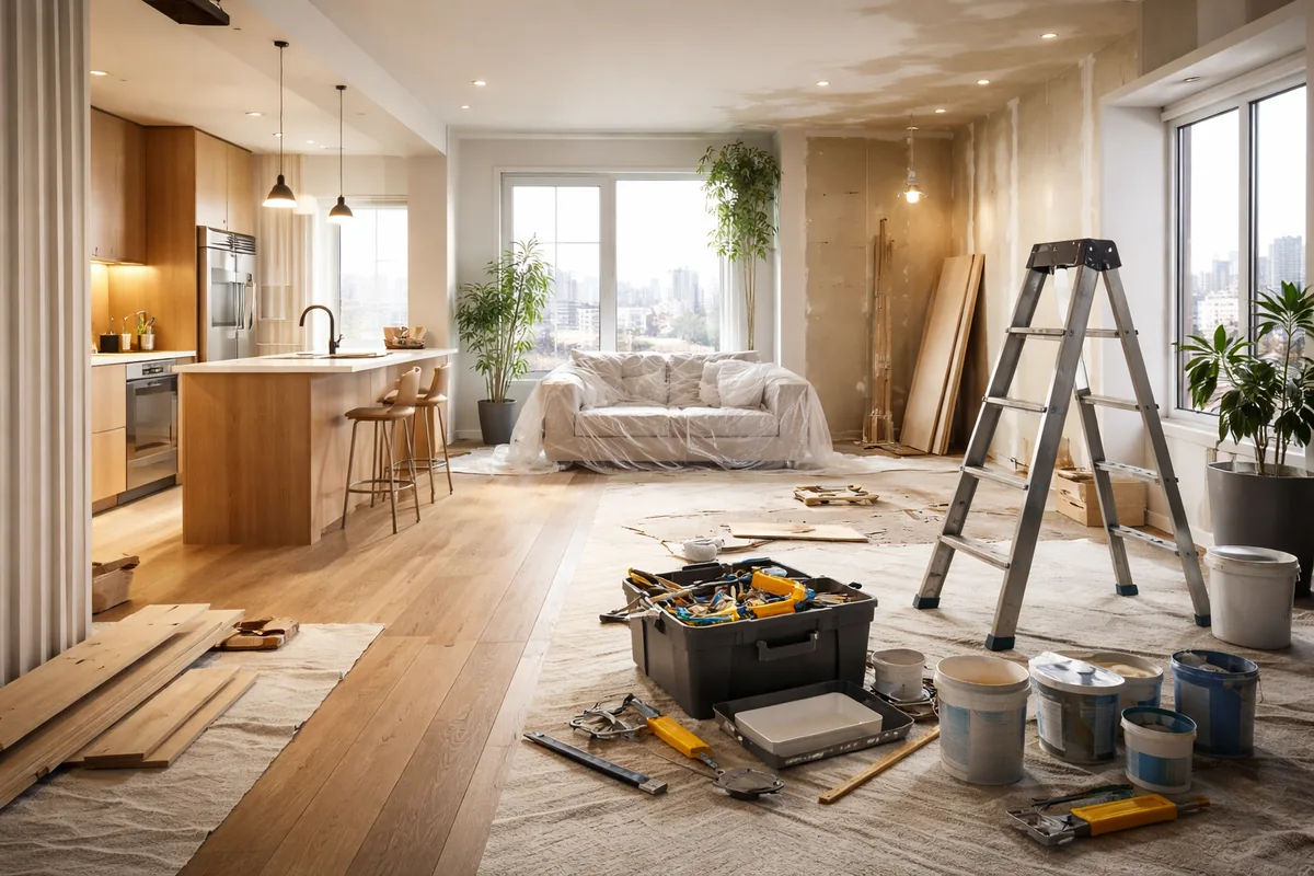 Quel type de rénovation est rentable pour un appartement